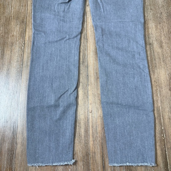 PAIGE Verdugo Skinny Ankle Jeans Mid Rise Raw Hem Fall Grunge Size 28 - Picture 11 of 12